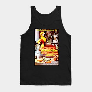 Classic Superhero Movie Poster - Argoman Tank Top